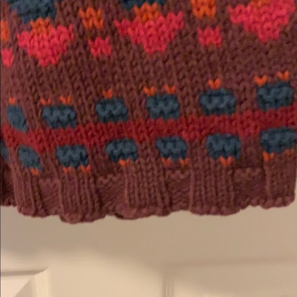 LL bean Vintage Turtleneck patterned sweater Large - Picture 5 of 10